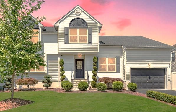 Englishtown ranch home with updated siding near Lake Topanemus