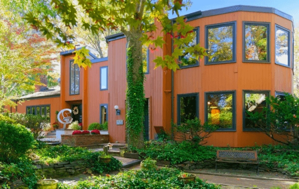 Tinton Falls suburban homes with mature oak and maple canopy