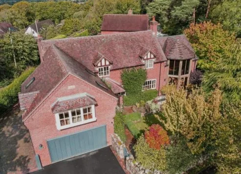 shrewsbury-home-2 Custom colonial estate in Shrewsbury NJ with mature sycamore canopy and manicured landscaping<br />