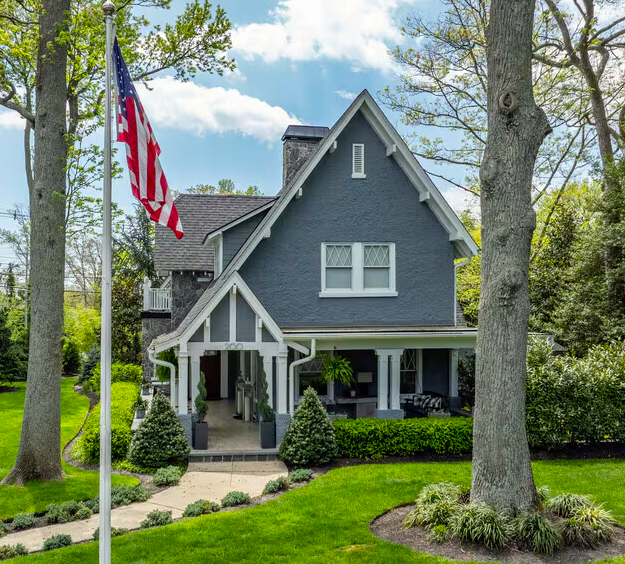 Magnificent high-value luxury historic estate home along Deal Lake in Interlaken New Jersey