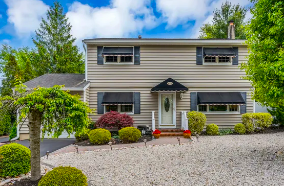 Ocean County bayfront house with private dock and marsh view