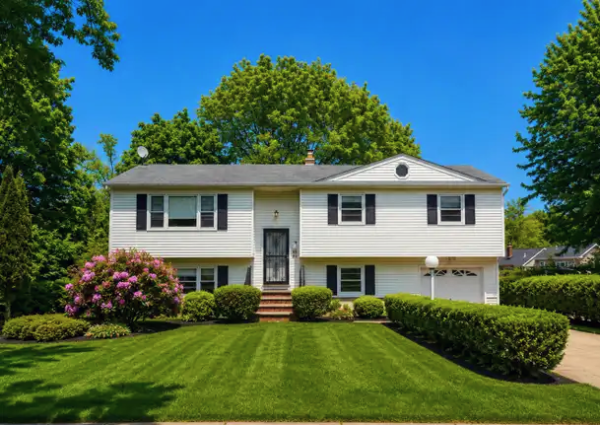 Ocean Township bayfront house with private dock and calm harbor view