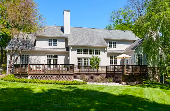 Princeton townhouse adjacent to university grounds with private courtyard