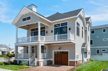 Classic mid-century architecture home in Wildwood NJ