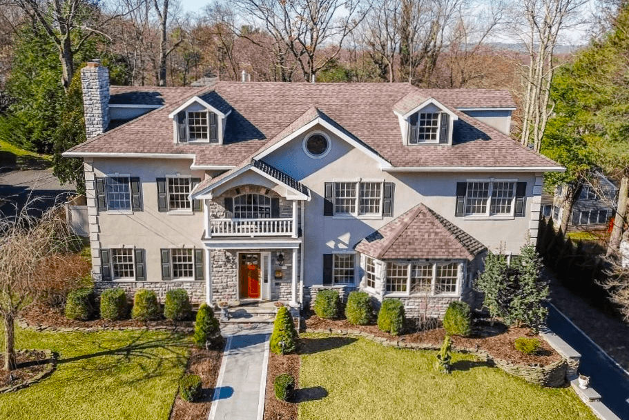 summit-home3 Summit estate with mature tree canopy and slate roof
